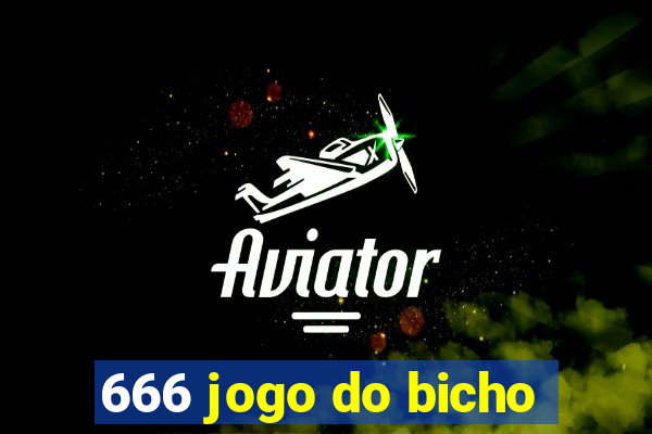 666 jogo do bicho